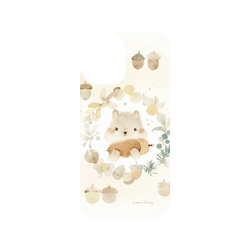 iPhone 16 Clear Case（MagSafe 兼容 & 相機按鈕）  涼丰 松果與小松鼠