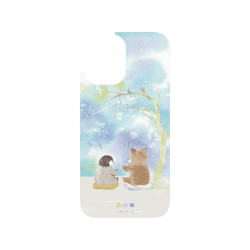 iPhone 16 Clear Case（MagSafe 兼容 & 相機按鈕）  涼丰 企鵝與小熊