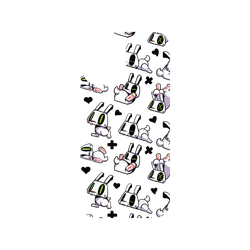 犀牛盾Clear (MagSafe 兼容 & 相機按鈕)防摔背蓋手機殼 - iPhone 16 - 【聯名設計款】 - BOUNCE - 棒小兔群