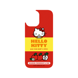 犀牛盾 Clear Case (相機按鈕) 防摔背蓋手機殼 - iPhone 16 - 【聯名設計款】 - Hello Kitty - 生鮮食品-蘋果