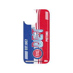 iPhone 16 Clear Case（相機按鈕）  NBA 復古球員卡-底特律活塞 Detroit Pistons - Vintage Card