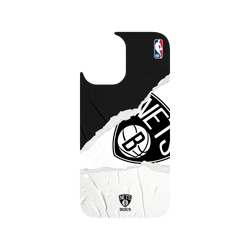 iPhone 16 Clear Case（MagSafe 兼容 & 相機按鈕）  NBA 熱血系列-布魯克林籃網 Brooklyn Nets - Sweat and Tears