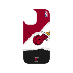 iPhone 16 Clear Case（MagSafe 兼容 & 相機按鈕）  NBA 熱血系列-邁阿密熱火 Miami Heats - Sweat and Tears