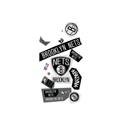 iPhone 16 Clear Case（相機按鈕）  NBA 拼貼系列-布魯克林籃網 Brooklyn Nets - Collage
