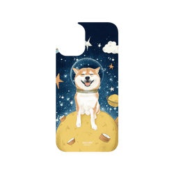 犀牛盾Clear Case防摔背蓋手機殼 - iPhone 16 Plus - 【聯名設計款】 - 沐晨Muchen - 星球柴柴