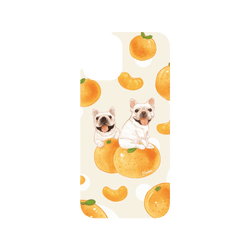 犀牛盾Clear Case防摔背蓋手機殼 - iPhone 16 Plus - 【聯名設計款】 - 沐晨Muchen - 橘子法鬥