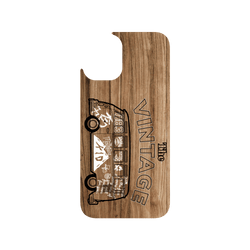 iPhone 16 Plus Clear Case（相機按鈕）  KID VINTAGE 旅行麵包車款