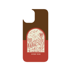 iPhone 16 Plus Clear Case（MagSafe 兼容 & 相機按鈕）  KID 夜宿露營KID