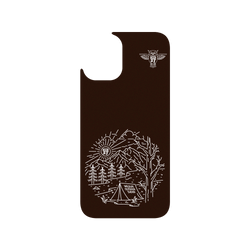 iPhone 16 Plus Clear Case（相機按鈕）  KID 戶外野營森林村