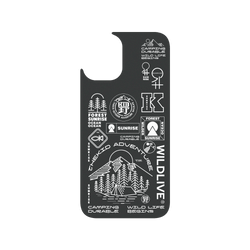 iPhone 16 Plus Clear Case（相機按鈕）  KID KID野人2023 視覺合集