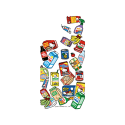 犀牛盾 Clear Case (相機按鈕) 防摔背蓋手機殼 - iPhone 16 Plus - 【聯名設計款】 - Hello Kitty - Sticker-Supermarket