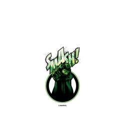 犀牛盾Clear (相機按鈕) 防摔背蓋手機殼 - iPhone 16 Plus - 【聯名設計款】 - 迪士尼-漫威 Marvel - 浩克-粉碎之拳！