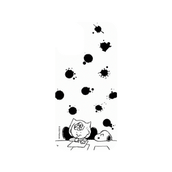 犀牛盾 Clear Case (相機按鈕) 防摔背蓋手機殼 - iPhone 16 Plus - 【聯名設計款】 - Snoopy 史努比 - 愜意午後時光