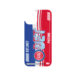 iPhone 16 Plus Clear Case（MagSafe 兼容 & 相機按鈕）  NBA 復古球員卡-底特律活塞 Detroit Pistons - Vintage Card