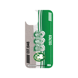 iPhone 16 Plus Clear Case（MagSafe 兼容 & 相機按鈕）  NBA 復古球員卡-波士頓塞爾提克 Boston Celtics - Vintage Card