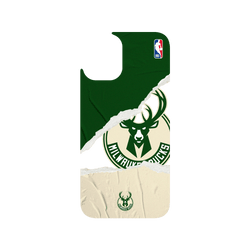 iPhone 16 Plus Clear Case（MagSafe 兼容 & 相機按鈕）  NBA 熱血系列-密爾瓦基公鹿 Milwaukee Bucks - Sweat and Tears