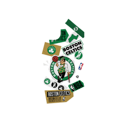 iPhone 16 Plus Clear Case（MagSafe 兼容 & 相機按鈕）  NBA 拼貼系列-波士頓塞爾提克 Boston Celtics - Collage