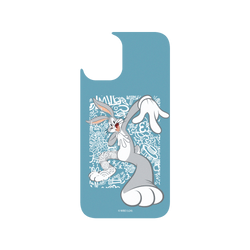 犀牛盾Clear Case防摔背蓋手機殼 - iPhone 16 Plus - 【聯名設計款】 - 樂一通 Looney Tunes - 亂花系列-兔巴哥