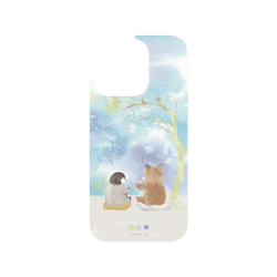 iPhone 16 Pro Clear Case（MagSafe 兼容 & 相機按鈕）  涼丰 企鵝與小熊