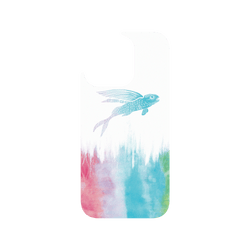 iPhone 16 Pro Clear Case（相機按鈕）  花生騷WasangShow 飛魚浪潮虹彩款