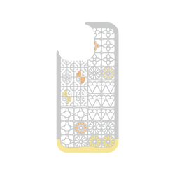 iPhone 16 Pro Clear Case（MagSafe 兼容 & 相機按鈕）  老屋顏 台灣經典鐵窗花 - 南
