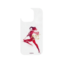 犀牛盾Clear防摔背蓋手機殼 - iPhone 16 Pro - 【聯名設計款】 - 迪士尼-漫威 Marvel - 黑寡婦-塗鴉版