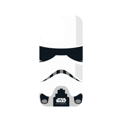 犀牛盾Clear防摔背蓋手機殼 - iPhone 16 Pro - 【聯名設計款】 - 迪士尼-星際大戰 Star Wars - 風暴兵-大臉系列