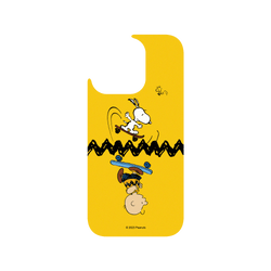 犀牛盾 Clear Case (相機按鈕) 防摔背蓋手機殼 - iPhone 16 Pro - 【聯名設計款】 - Snoopy 史努比 - 一起玩滑板吧！