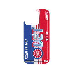 iPhone 16 Pro Clear Case（相機按鈕）  NBA 復古球員卡-底特律活塞 Detroit Pistons - Vintage Card