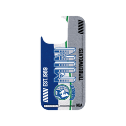 iPhone 16 Pro Clear Case（MagSafe 兼容 & 相機按鈕）  NBA 復古球員卡-明尼蘇達灰狼 Minnesota Timberwolves - Vintage Card