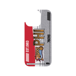 iPhone 16 Pro Clear Case（MagSafe 兼容 & 相機按鈕）  NBA 復古球員卡-費城76人 Philadelphia 76ers - Vintage Card