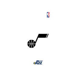 iPhone 16 Pro Clear Case（MagSafe 兼容 & 相機按鈕）  NBA B&W-猶他爵士 Utah Jazz B&W - Dark