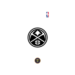 iPhone 16 Pro Clear Case（相機按鈕）  NBA B&W-丹佛金塊 Denver Nuggets B&W