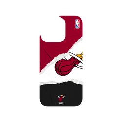 iPhone 16 Pro Clear Case（MagSafe 兼容 & 相機按鈕）  NBA 熱血系列-邁阿密熱火 Miami Heats - Sweat and Tears