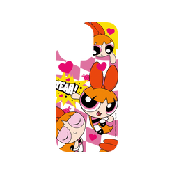 犀牛盾Clear Case（相機按鈕）防摔背蓋手機殼 - iPhone 16 Pro - 【聯名設計款】 - The Powerpuff Girls - 花花 - 可愛格紋款