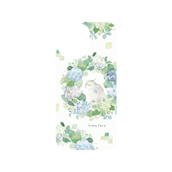 iPhone 16 Pro Max Clear Case（MagSafe 兼容 & 相機按鈕）  涼丰 夏日紫陽花
