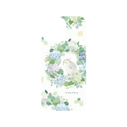 犀牛盾 Clear Case (相機按鈕) 防摔背蓋手機殼 - iPhone 16 Pro Max - 【聯名設計款】 - 涼丰 LiangFeng - 夏日紫陽花