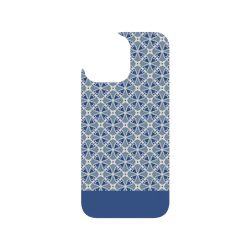 iPhone 16 Pro Max Clear Case（相機按鈕）  老屋顏 經典鐵窗花 - 藍