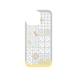 iPhone 16 Pro Max Clear Case（MagSafe 兼容 & 相機按鈕）  老屋顏 台灣經典鐵窗花 - 南