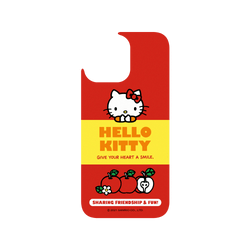 犀牛盾 Clear Case (相機按鈕) 防摔背蓋手機殼 - iPhone 16 Pro Max - 【聯名設計款】 - Hello Kitty - 生鮮食品-蘋果