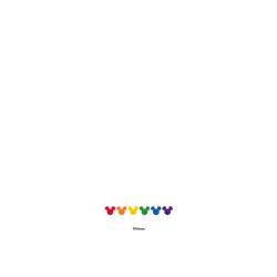 iPhone 16 Pro Max Clear  迪士尼-米奇系列 Pride Celebration-Simple
