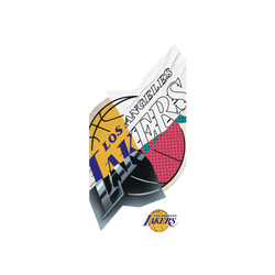 iPhone 16 Pro Max Clear Case（MagSafe 兼容 & 相機按鈕）  NBA 拼接系列-洛杉磯湖人 L.A. Lakers - Style Mix