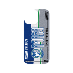 iPhone 16 Pro Max Clear Case（相機按鈕）  NBA 復古球員卡-明尼蘇達灰狼 Minnesota Timberwolves - Vintage Card