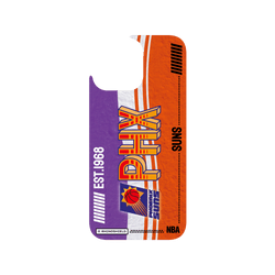 iPhone 16 Pro Max Clear Case（相機按鈕）  NBA 復古球員卡-鳳凰城太陽 Phoenix Suns - Vintage Card