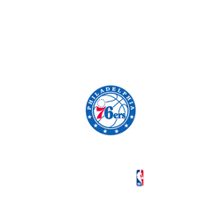 iPhone 16 Pro Max Clear Case（相機按鈕）  NBA Logo-費城76人 Philadelphia 76ers