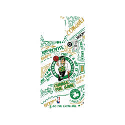 iPhone 16 Pro Max Clear Case（相機按鈕）  NBA 塗鴉系列-波士頓塞爾提克 Boston Celtics - Graffiti