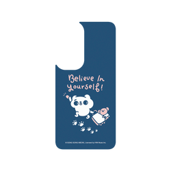 犀牛盾Clear Case (MagSafe 兼容)手機殼 - Samsung Galaxy S24 FE - 【聯名設計款】 - 爽爽貓 Song Song Meow By SECOND - Believe in yourself