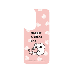 犀牛盾Clear Case (MagSafe 兼容)手機殼 - Samsung Galaxy S24 FE - 【聯名設計款】 - 爽爽貓 Song Song Meow By SECOND - Make it a great day