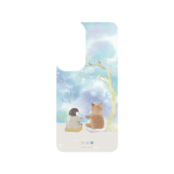 犀牛盾Clear Case手機殼 - Samsung Galaxy S24 FE - 【聯名設計款】 - 涼丰 LiangFeng - 企鵝與小熊