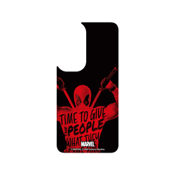 犀牛盾Clear Case手機殼 - Samsung Galaxy S24 FE - 【聯名設計款】 - 迪士尼-漫威 Marvel - 死侍-It's Deadpool's Time